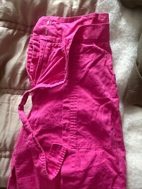Eudon Choi Hot Pink short with Waist Tie
